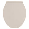 [5055B65PT.222] Contemporary Slow-Close & Easy Lift-Off Round Front Toilet Seat - White