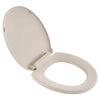 [5259B65MT.021] Cardiff Slow-Close Round Front Toilet Seat - White