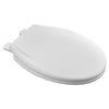 [5267B60CL.020] MightyTuff Slow-Close & Easy Lift-Off Round Front Toilet Seat - White