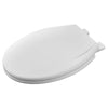 [5267B60CL.020] MightyTuff Slow-Close & Easy Lift-Off Round Front Toilet Seat - White