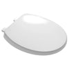 [5359B051T.020] Telescoping Slow-Close Round Front Toilet Seat - White