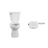 [603AA001.020] Advanced Clean® 2.0 SpaLet® Bidet Seat and Cadet® PRO Right Height Elongated 1.28 gpf Toilet Combo - White