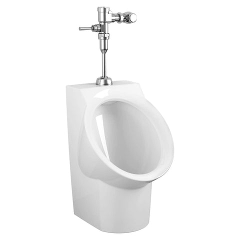 Decorum® EverClean® Urinal System With Manual Piston Flush Valve, 0.125 gpf/0.5 Lpf