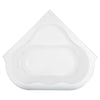 [6060VC.020] Evolution® Corner 60 x 60-Inch Drop-In Bathtub With EverClean® Hydromassage System - Arctic