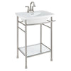 [0445004.020] Edgemere 4-Inch Centerset Pedestal Sink Top - White