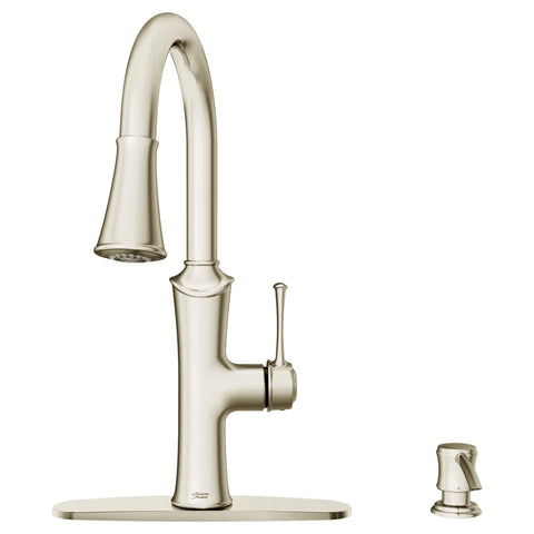 American Standard Vanek Pull-Down Kitchen Faucet with Soap Dispenser