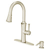 [7022300.013] American Standard Vanek Pull-Down Kitchen Faucet with Soap Dispenser - Polished Nickel