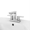[7023201.002] Forsey® 4-Inch Centerset 2-Handle Bathroom Faucet 1.2 gpm/4.5 L/min With Lever Handles - Polished Chrome