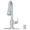 [7029301.075] Marchand® Single Control Pull-Down Kitchen Faucet - Stainless Steel