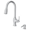 [7029301.075] Marchand® Single Control Pull-Down Kitchen Faucet - Stainless Steel