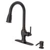 [7029301.278] Marchand® Single Control Pull-Down Kitchen Faucet - Stainless Steel