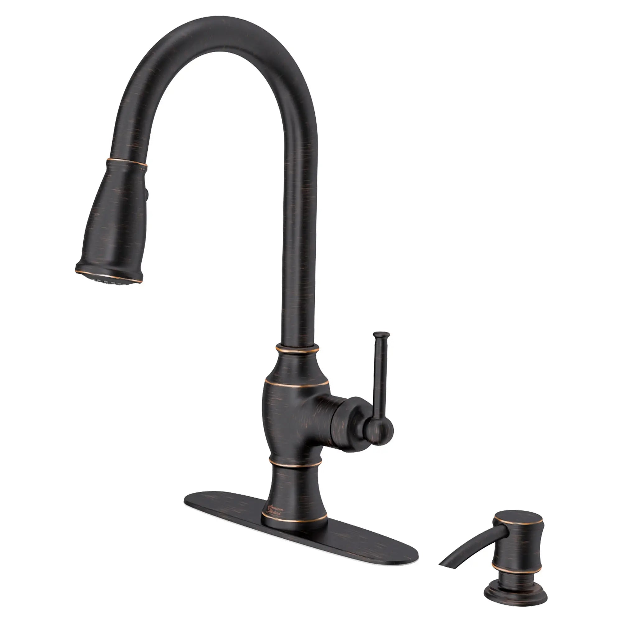 Marchand® Single Control Pull-Down Kitchen Faucet // LEGACY BRONZE // 58305_7029301278_2_0_CDNwebp.webp