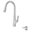 [7032300.075] Copley® Pull-Down Kitchen Faucet With Soap Dispenser - Stainless Steel