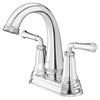 [7052214.002] Delancey® 4-Inch Centerset 2-Handle Bathroom Faucet 1.2gpm/4.5 L/min With Lever Handles - Polished Chrome