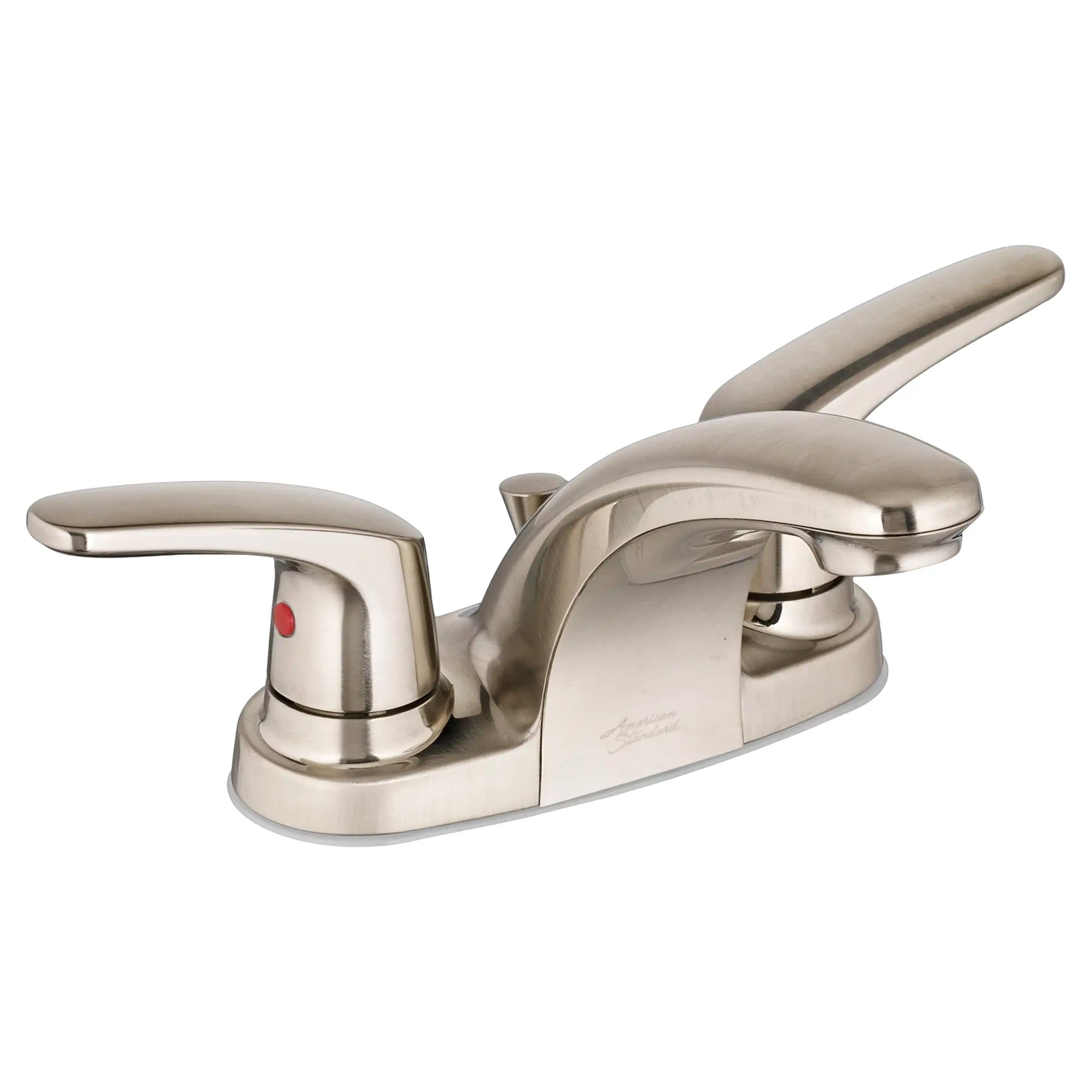 Colony® PRO 4-Inch Centerset 2-Handle Bathroom Faucet 1.2 gpm/4.5 L/min With Lever Handles // BRUSHED NICKEL // 58824_7075200295_7075202295_7075205295-Alt_Index_0_CDNwebp.webp
