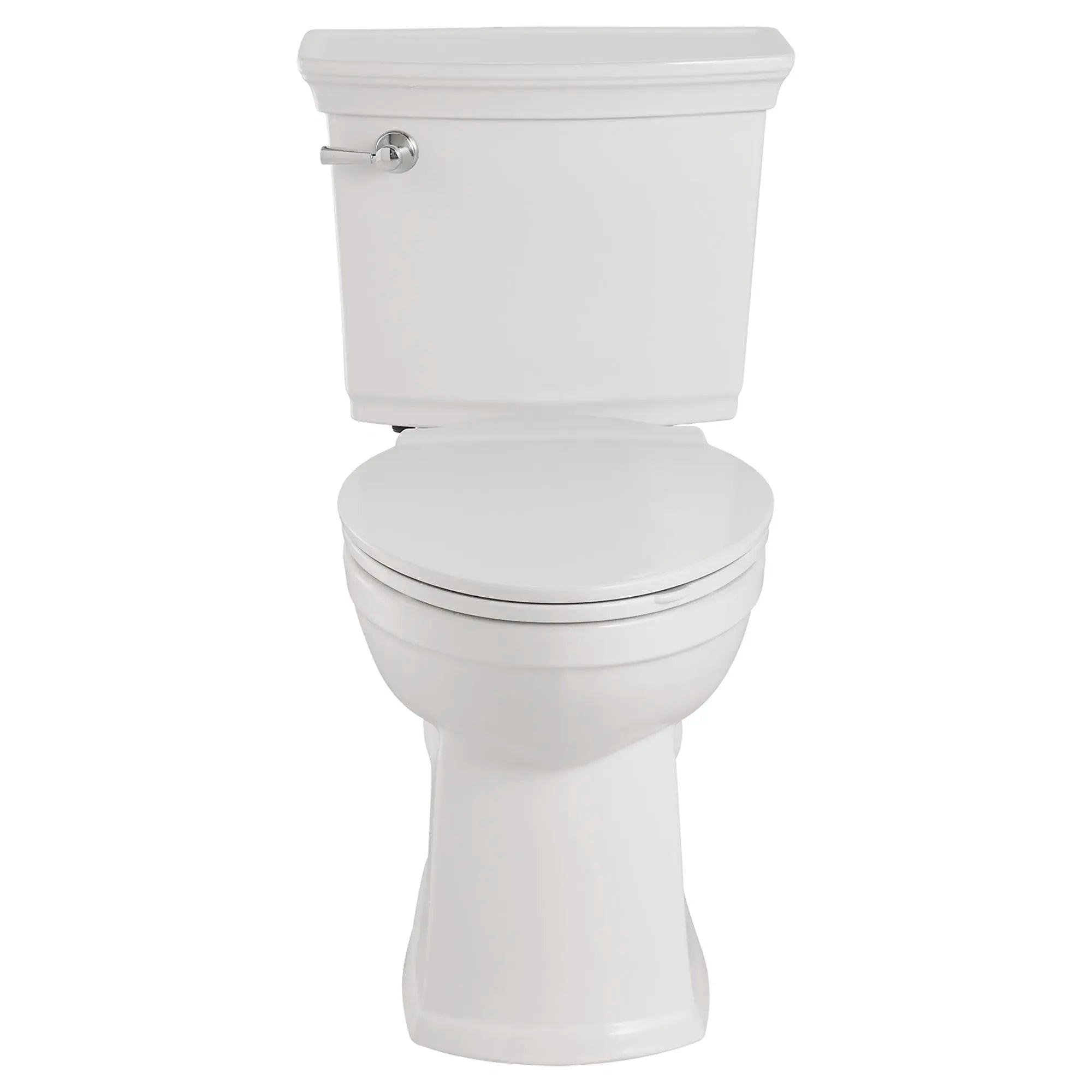 Vormax Plus 1.28 GPF/4.8 LPF Left Trip Lever 16-1/2-in. Elongated-Front Self-Cleaning Toilet with Seat // WHITE // 58874_708AA101020_0_CDNwebp.webp