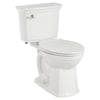 [708AA101.020] Vormax Plus 1.28 GPF/4.8 LPF Left Trip Lever 16-1/2-in. Elongated-Front Self-Cleaning Toilet with Seat - White