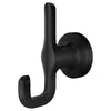 [7105210.243] Studio® S Double Robe Hook - Matte Black