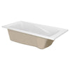 [7236V002.020] Evolution® 72 x 36-Inch Deep Soak® Drop-In Bathtub - Arctic