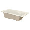 [7236V002.222] Evolution® 72 x 36-Inch Deep Soak® Drop-In Bathtub - Arctic