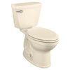 [733AA051.021] Titan 1.6 GPF/6.0 LPF Left Trip Lever Chair Height Elongated-Front Aquaguard Toilet with Seat - Linen