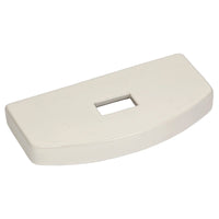 [735169-400.020] Boulevard® One-Piece Dual Flush Toilet Tank Cover - White
