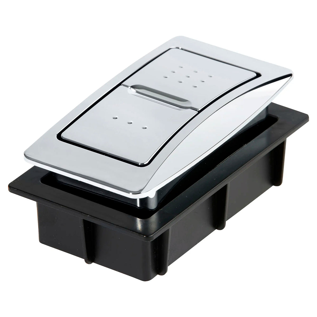 American Standard 7381092-200.0020A Rectangular Top-of-Tank Push Button Actuator – Dual Flush, Polished Chrome