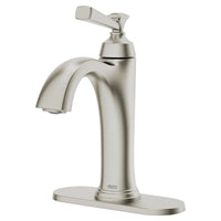 [7417101.295] Rumson® Single Hole Single-Handle Bathroom Faucet 1.2 gpm/4.5 L/min With Lever Handle - Brushed Nickel