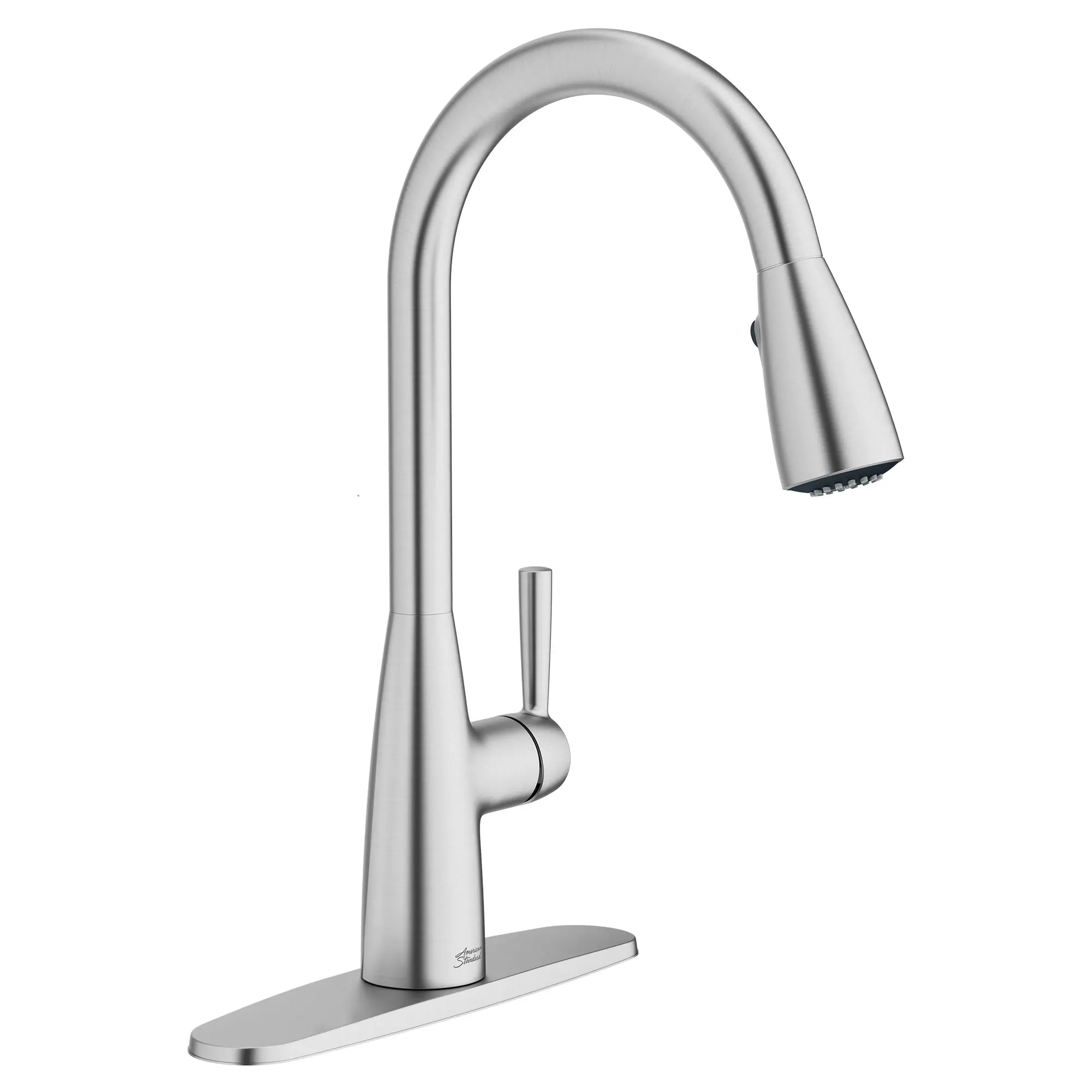 Fairbury® Single-Handle Pull-Down Dual Spray Kitchen Faucet 1.8 gpm/6.8 L/min With Lever Handle // STAINLESS STEEL // 60437_7418300075_1_0_CDNwebp.webp