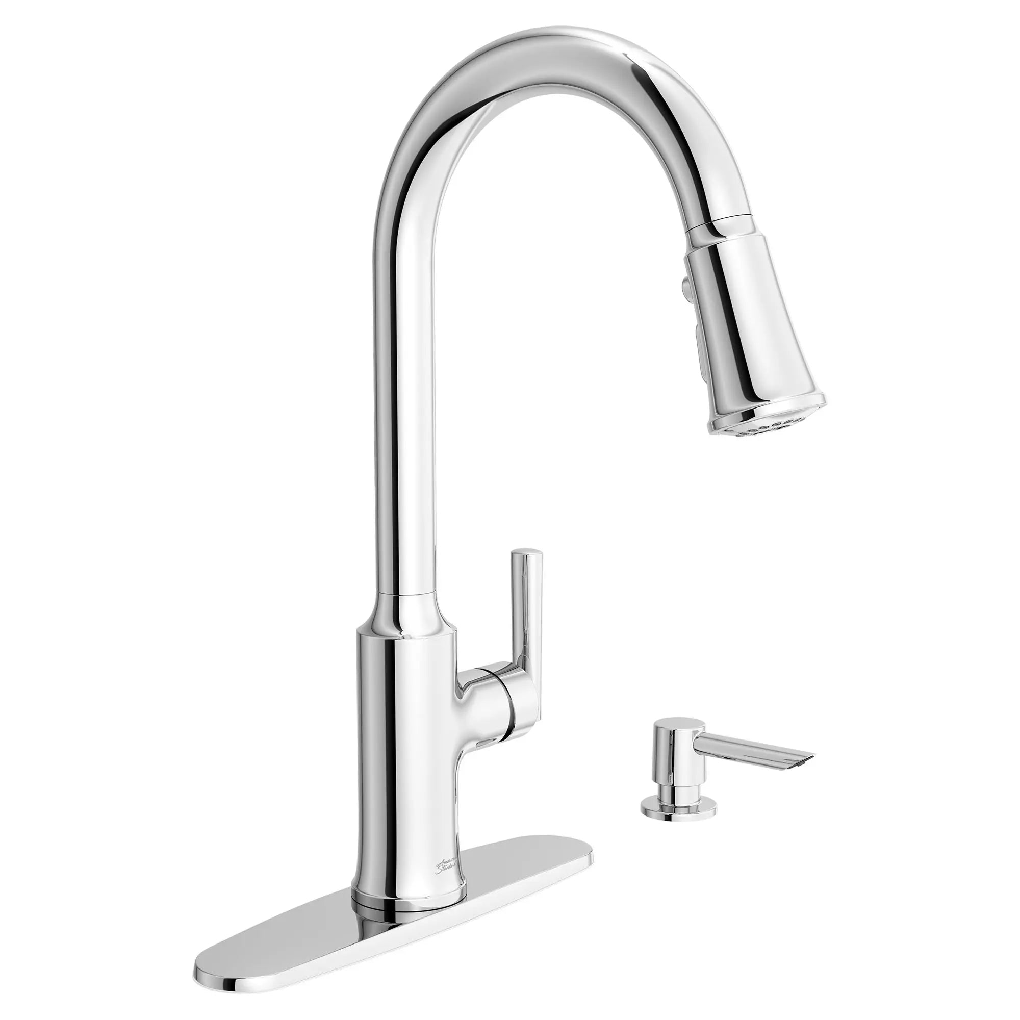 Raviv® Single-Handle Pull-Down Kitchen Faucet // POLISHED CHROME // 60463_7421300.002_1_0_CDNwebp_681f8bc6-2cd1-4452-9a0b-e8af91c70751.webp