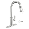 [7421300.075] Raviv® Single-Handle Pull-Down Kitchen Faucet - Polished Chrome
