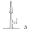 [7421300.075] Raviv® Single-Handle Pull-Down Kitchen Faucet - Polished Chrome