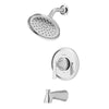 [7427502.002] Braymer 2.5 gpm/ 9.5 L/min Tub and Shower Trim Kit with Valve and Lever Handle - Polished Chrome