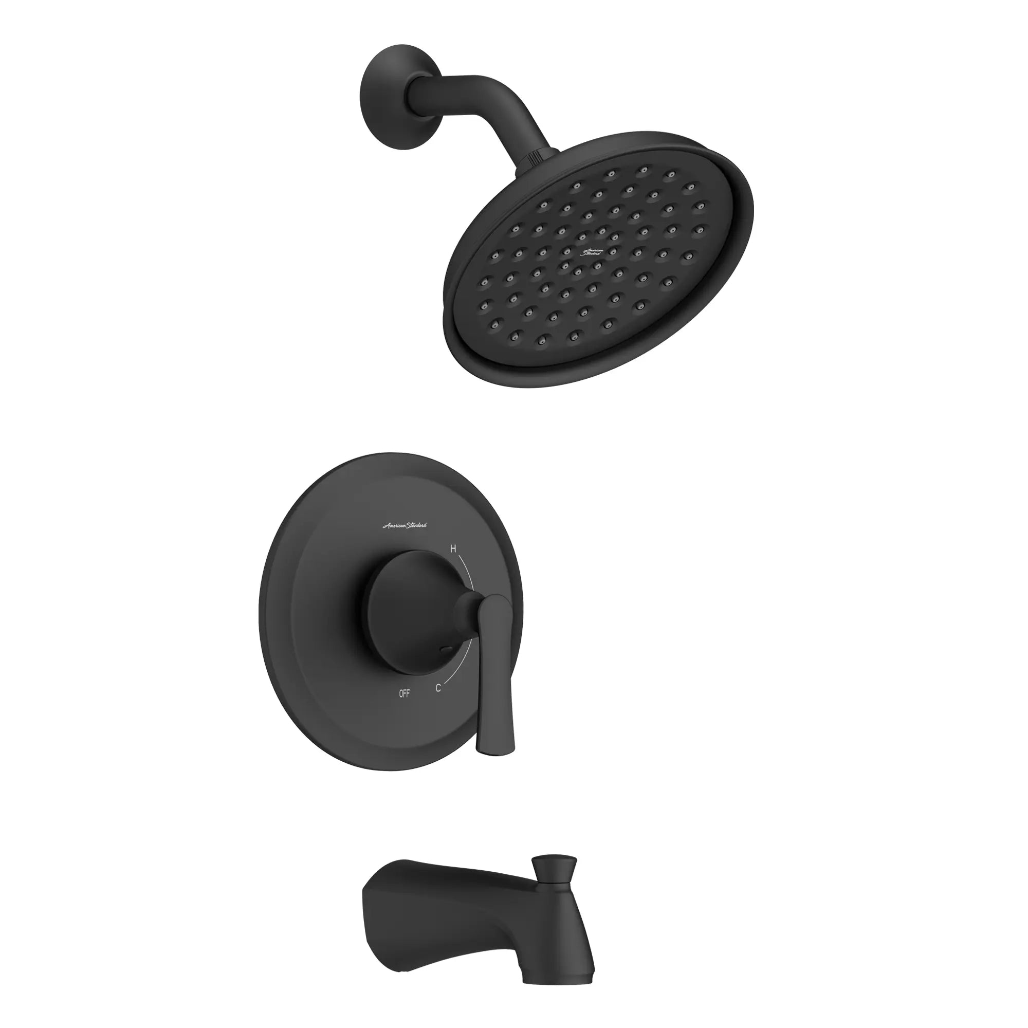 Braymer 2.5 gpm/ 9.5 L/min Tub and Shower Trim Kit with Valve and Lever Handle // MATTE BLACK // 60886_7427502.243_0_CDNwebp.webp