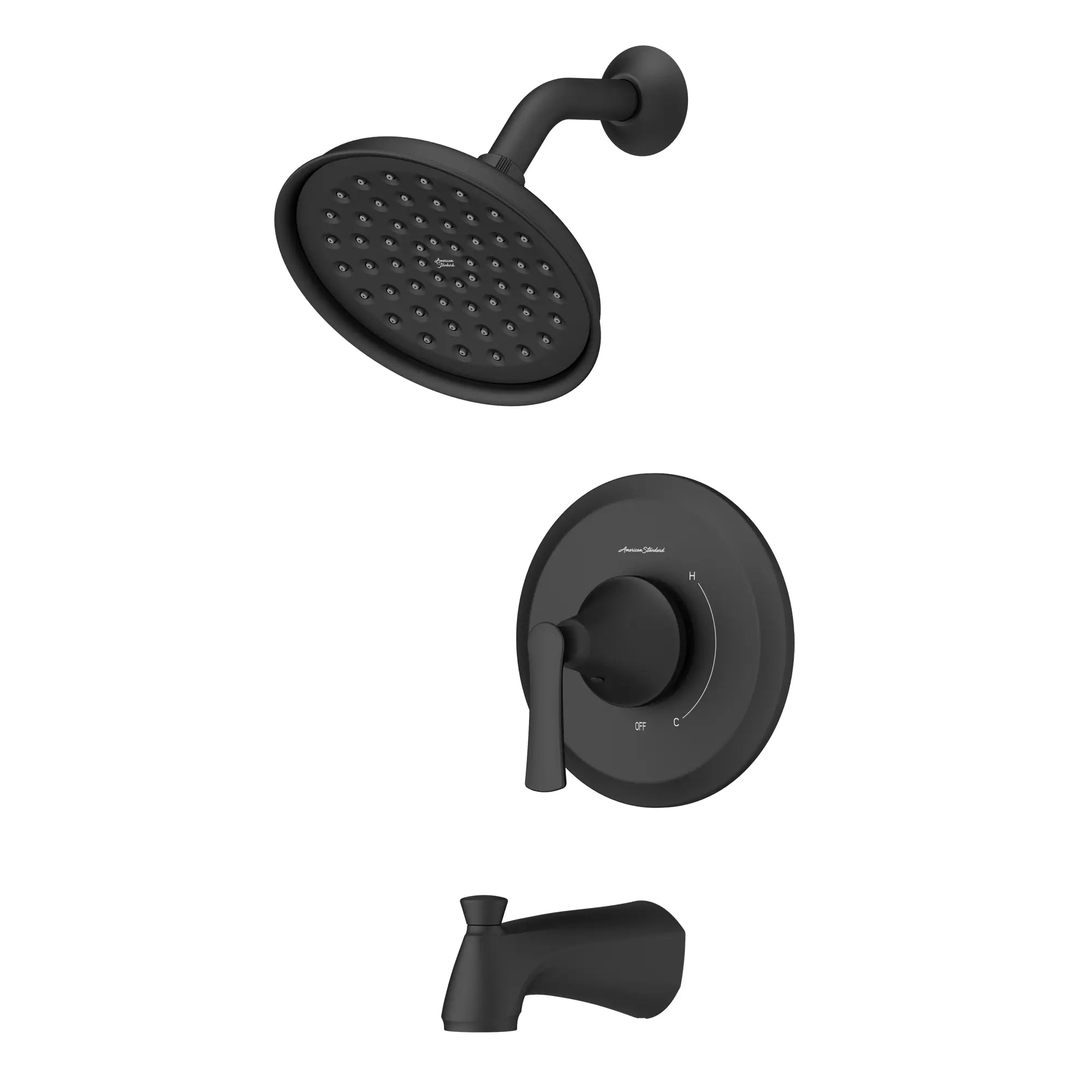 Braymer 2.5 gpm/ 9.5 L/min Tub and Shower Trim Kit with Valve and Lever Handle // MATTE BLACK // 60890_7427502.243_2_0_CDNwebp.webp