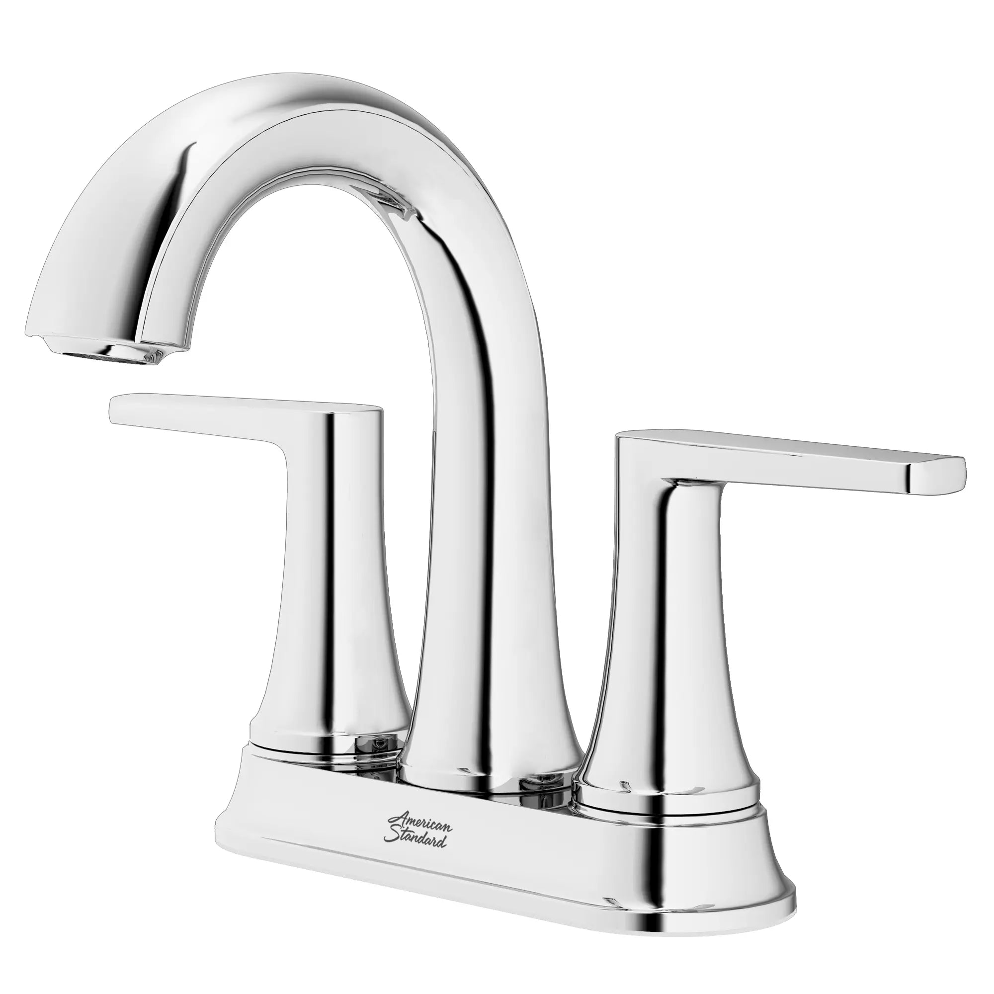 American Standard Becklow Waschtisch-Armatur – Chrom, 20,3 Cm Breit, Zweigriff, Mit Pop-up Ablauf