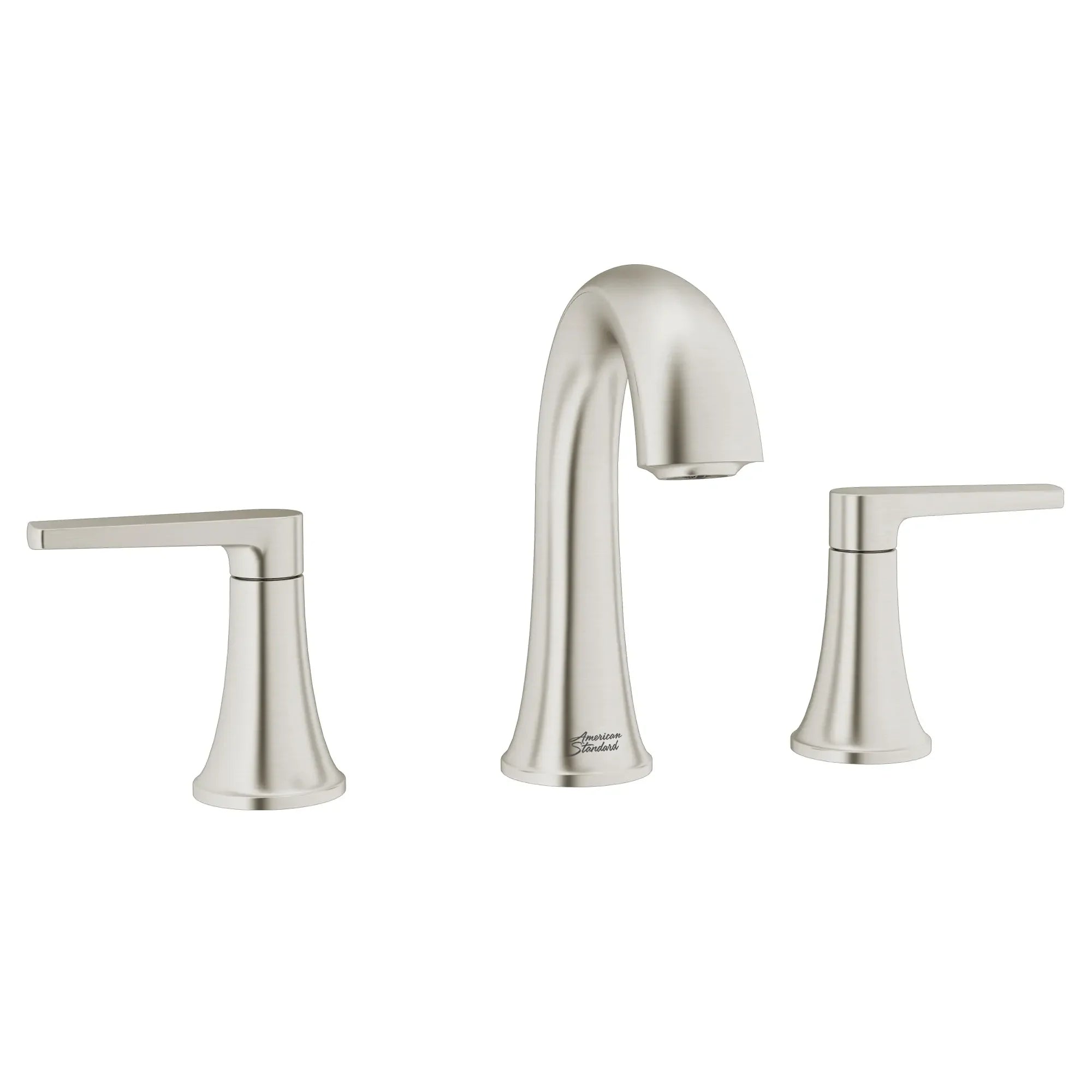 American Standard Becklow Waschtisch-Armatur – Chrom, 20,3 Cm Breit, Zweigriff, Mit Pop-up Ablauf