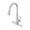 [7438301.075] Palestra Single-Handle Pull-Down Dual Spray Kitchen Faucet 1.8 GPM/6.8 L/min - Stainless Steel