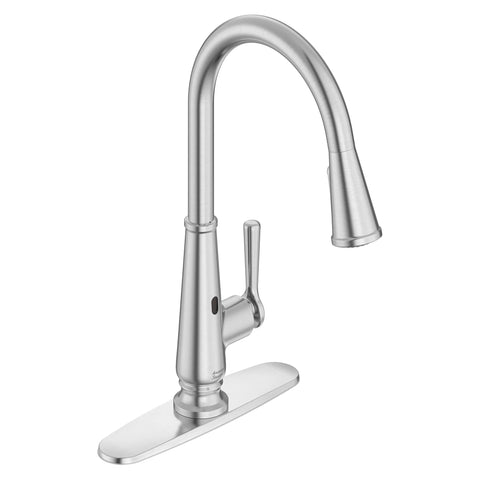 Palestra Touchless Single-Handle Pull-Down Dual Spray Kitchen Faucet 1.8 GPM/6.8 L/min