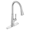 [7438381.075] Palestra Touchless Single-Handle Pull-Down Dual Spray Kitchen Faucet 1.8 GPM/6.8 L/min - Stainless Steel