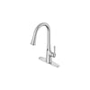 [7441381.075] Southport Touchless Single-Handle Pull-Down Dual Spray Kitchen Faucet 1.8 GPM/6.8 L/min - Stainless Steel