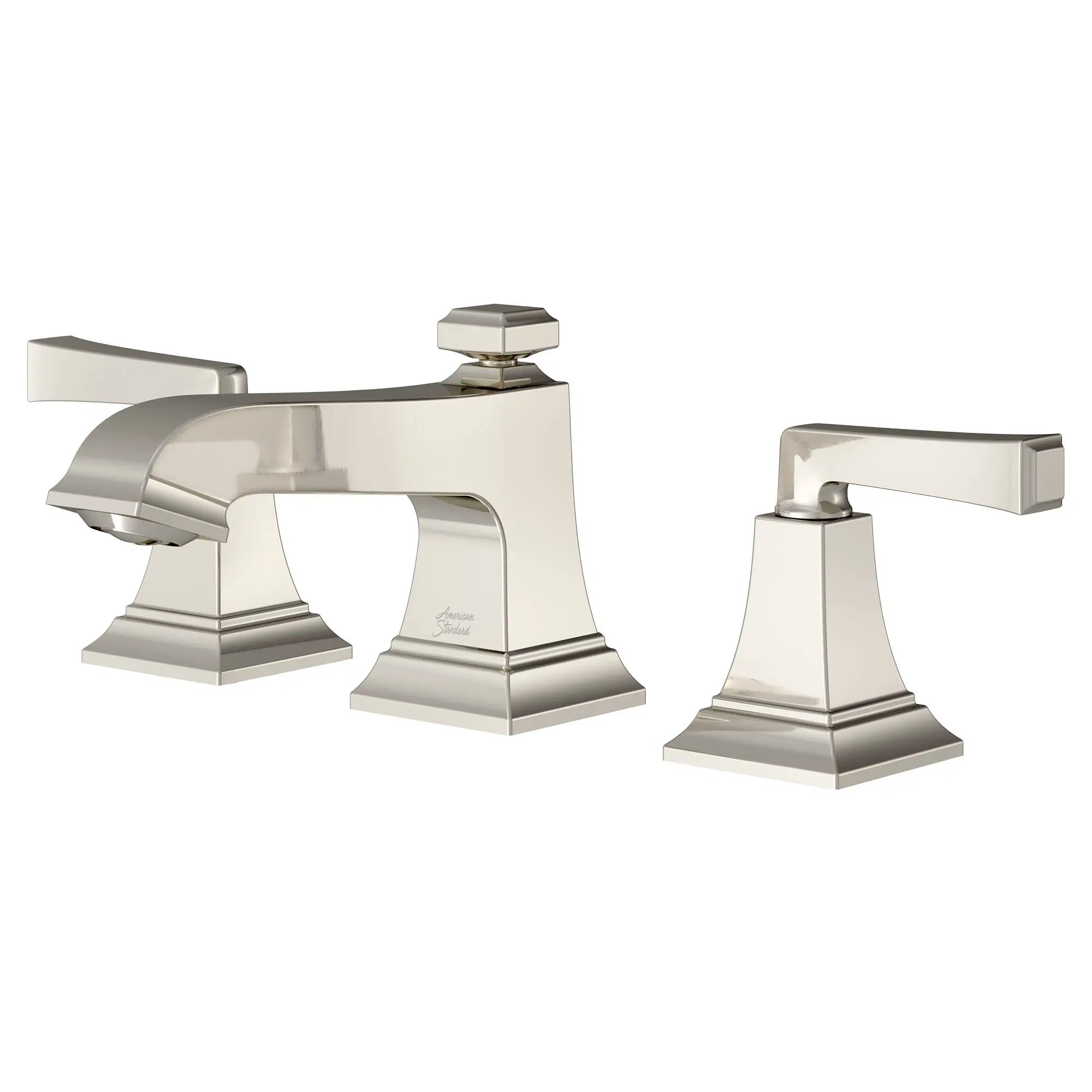 Town Square® S 8-Inch Widespread 2-Handle Bathroom Faucet 1.2 gpm/4.5 L/min With Lever Handles // POLISHED NICKEL // 61992_7455801013_1_0_CDNwebp.webp