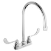 [7500177.002] Monterrey Centerset with Rigid/Swivel GN Spout, 8 Inch Reach, 0.5 gpm - Polished Chrome