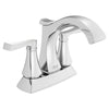 [7506201.002] Kaleta 4-In. Centerset 2-Handle Bathroom Faucet 1.5 GPM with Lever Handles - Polished Chrome