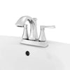 [7506201.002] Kaleta 4-In. Centerset 2-Handle Bathroom Faucet 1.5 GPM with Lever Handles - Polished Chrome