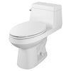 [753AA101.020] Mainstream One-Piece Chair Height Elongated Toilet - White