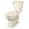 [765AA101.021] Edgemere Two-Piece 1.28 gpf/4.8 Lpf Chair Height Elongated Toilet with Seat - White