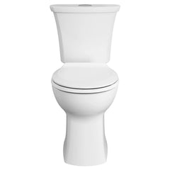 [765AA207.020] Edgemere Two-Piece Dual Flush 1.6 gpf/6.0 Lpf and 1.1 gpf/4.1 Lpf Chair Height Elongated Complete Toilet With Seat - White