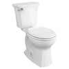 [765BA101.020] Edgemere Two-Piece 1.28 gpf/4.8 Lpf Chair Height Round Front Toilet with Seat - White