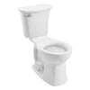 [765BB101.020] Edgemere Two-Piece 1.28 gpf/4.8 Lpf Chair Height Round Front 10-Inch Rough Toilet with Seat - White